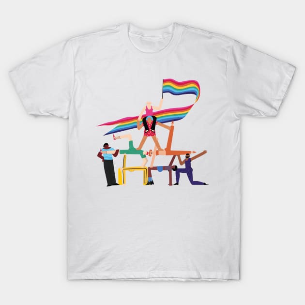 Stand together T-Shirt by damppstudio